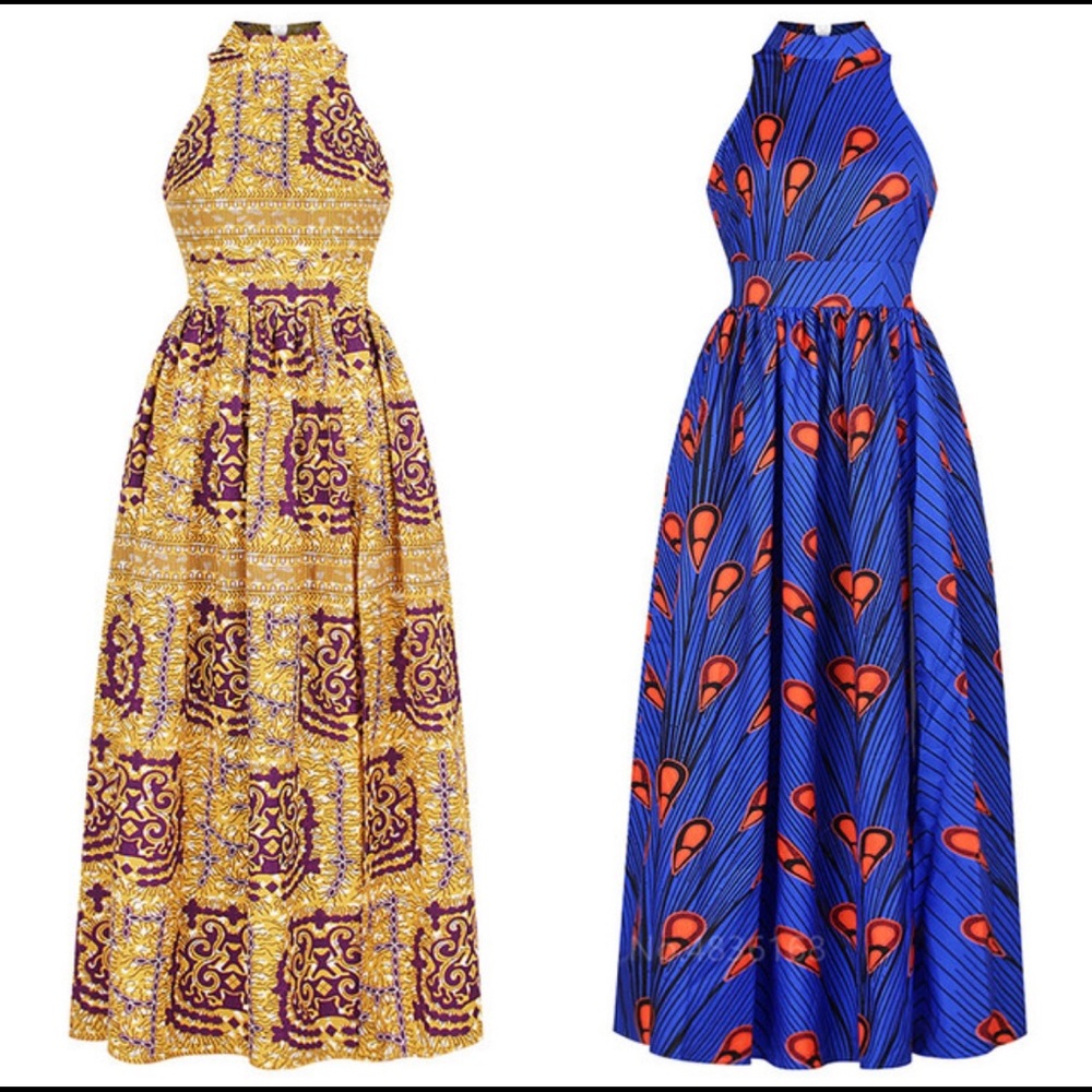 Silk summer dress
